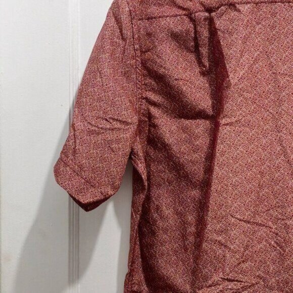 CatchIt Sportswear Short Sleeve Button Casual Shirt - Small - Unisex Youth - Picture 12 of 14